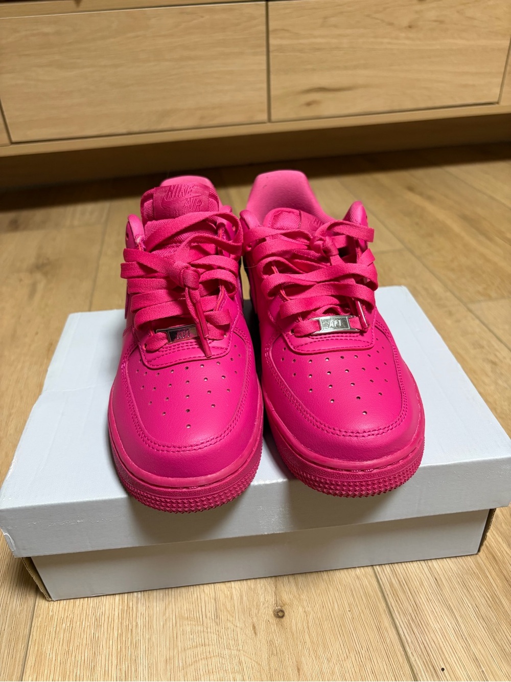 Nike Hot Pink Low-Top Sneakers